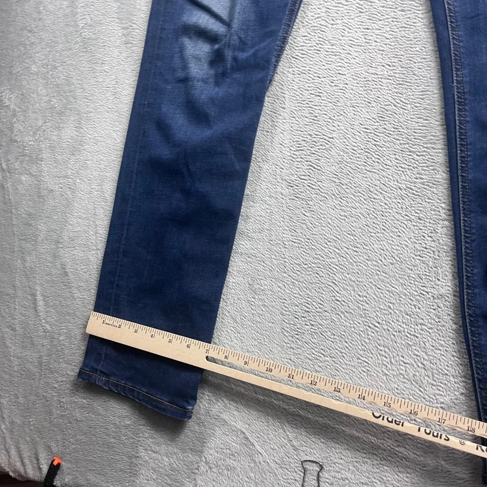 Banana Republic Traveler Jeans Mens 34x34 Slim‎ Fit Blue Denim Pants Medium Wash